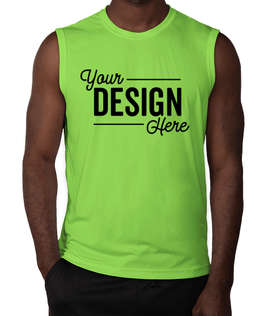 Sport-Tek Competitor Performance Muscle Tank - Color: Lime Shock