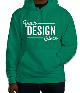 Port & Company Essential Pullover Hoodie - Color: Kelly Green