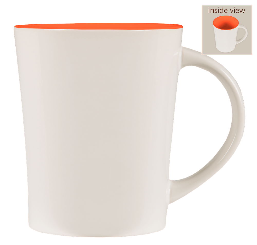 14 oz. Ceramic Two-Tone Citrus Mug-default