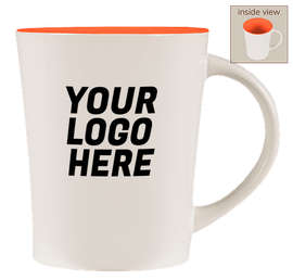 14 oz. Ceramic Two-Tone Citrus Mug