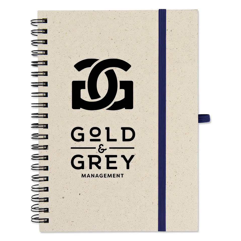Natural Paper Soft Cover Spiral Notebook