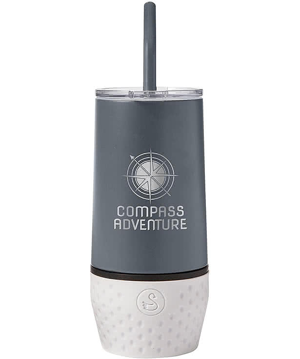 Swannies Golf Laser Engraved 22 oz. Ceramic Lined Insulated Tumbler