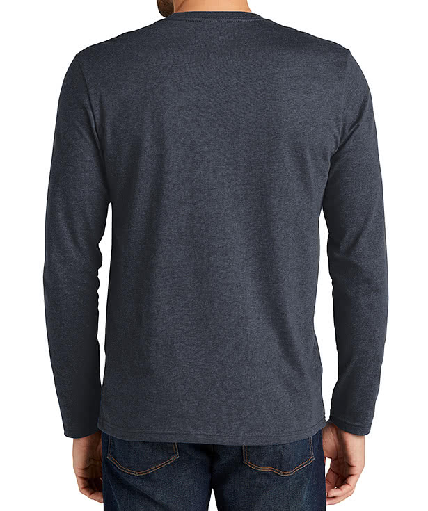 District Re‑Tee Long Sleeve T‑shirt - Embroidered