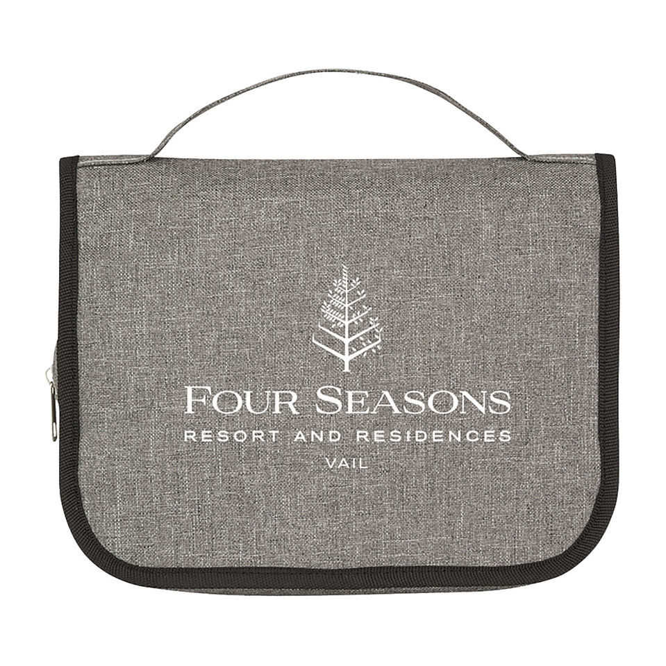 Heathered Hanging Toiletry Bag