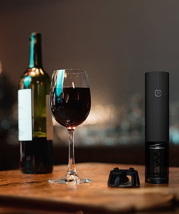 Laser Engraved SCX Innovative Design Electric Wine Opener