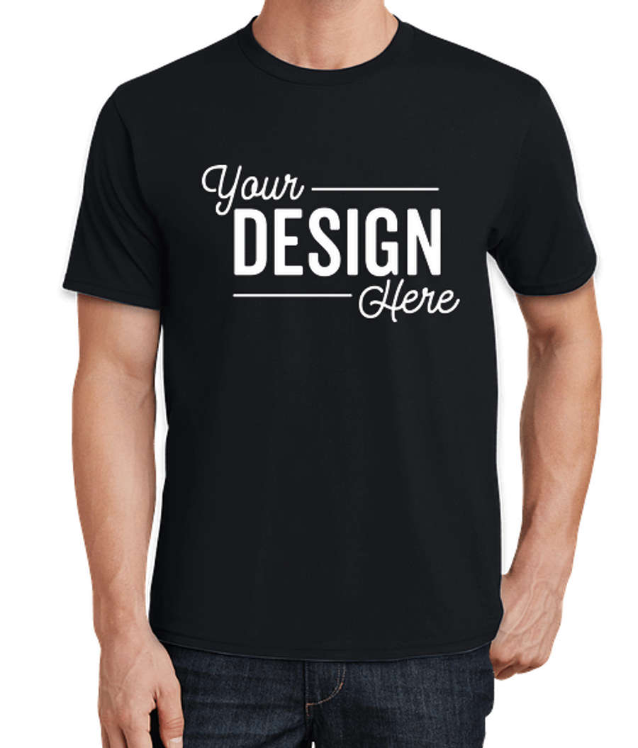 Port & Company Fan Favorite T-shirt in Jet Black