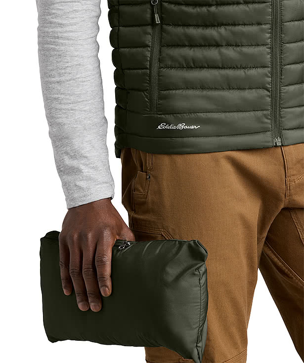 Eddie Bauer Quilted Insulated Vest