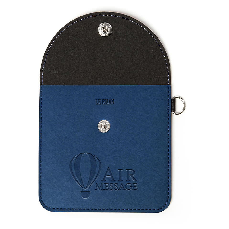 Debossed Leeman Tuscany Small Pouch