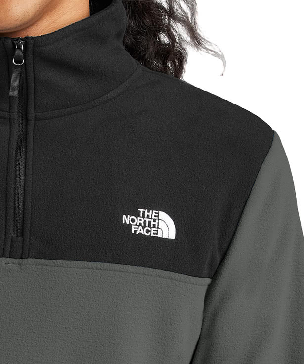 The North Face Glacier Recycled Quarter Zip Fleece Pullover - Printed