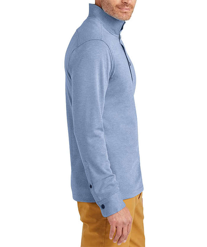 Brooks Brothers Mid-Layer Stretch Half Button Sweatshirt