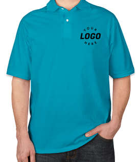 Jerzees Spotshield 50/50 Jersey Polo - Embroidered