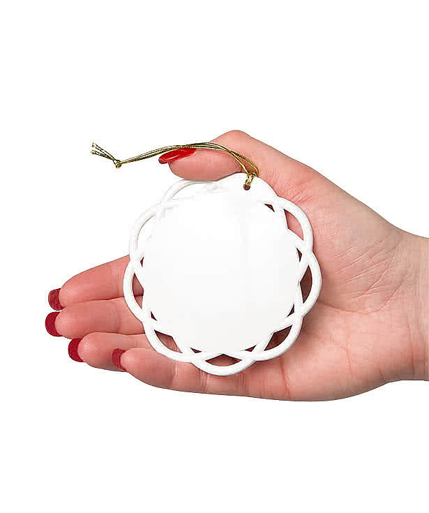 Shatterproof Flat Ornament