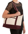 Embroidered Deluxe Cotton Canvas Tote Bag