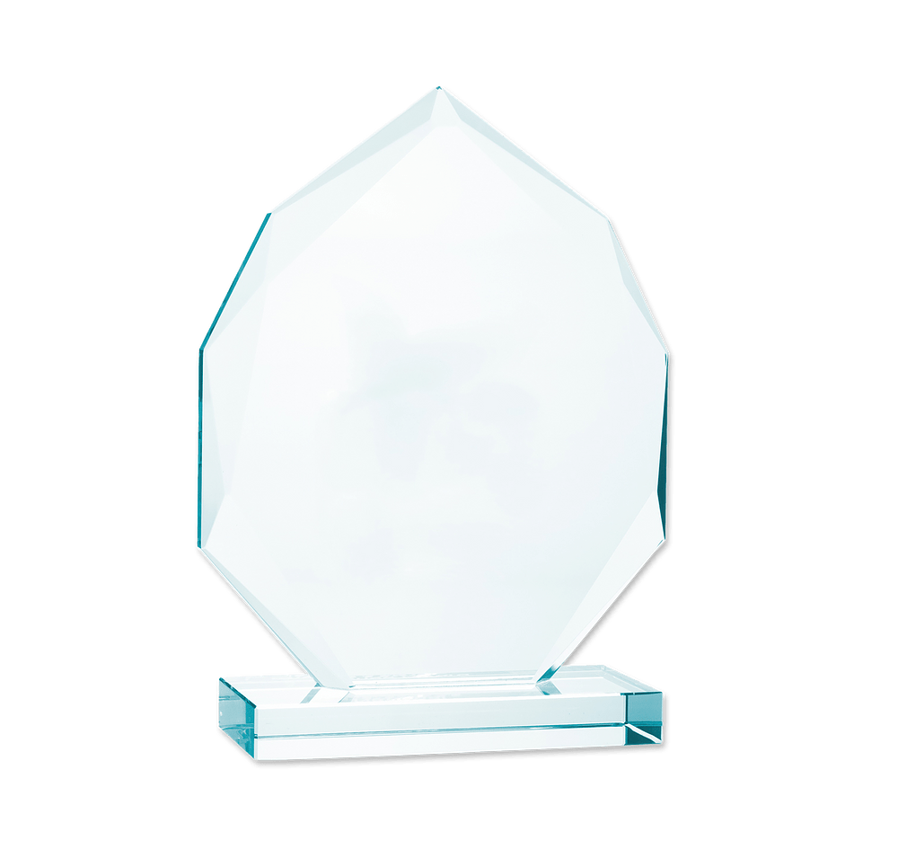 Laser Engraved Medium Jade Eclipse Award-default