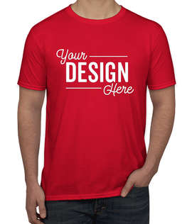 Canada - Gildan Softstyle Jersey T-shirt - Color: Red