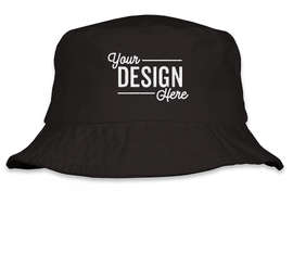 Sportsman Bio-Washed Bucket Hat - Color: Black