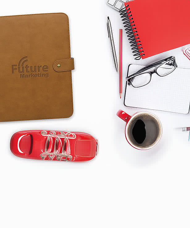 Debossed Kapston Natisino Zippered FSC Padfolio