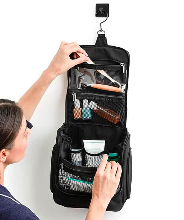 Full Color Brookstone Hanging Toiletry Bag