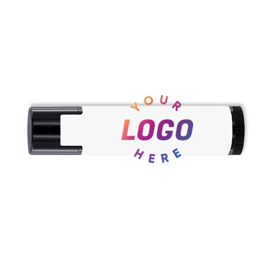 Full Color SPF 15 Lip Balm in Black Tube in Berry