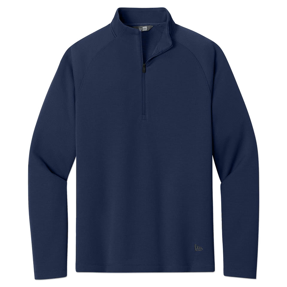 New Era Stand Out Recycled Quarter Zip Sweatshirt - Printed
