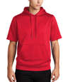 Sport-Tek Sport-Wick Short Sleeve Pullover Hoodie
