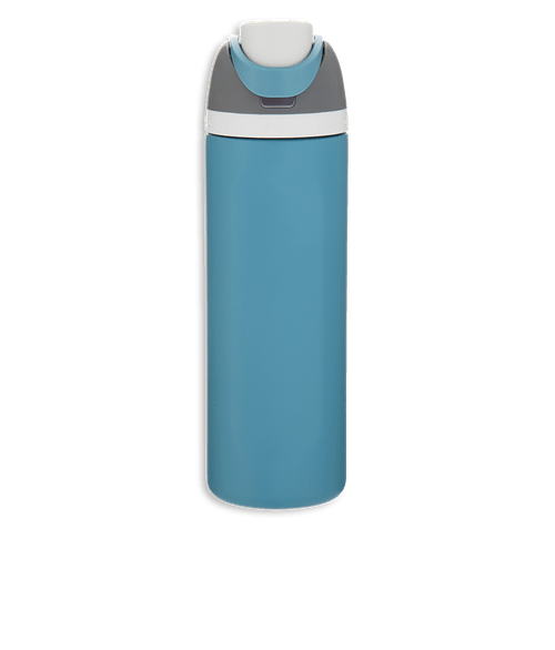 Owala 24 oz. Freesip Stainless Steel Water Bottle  in Blue Oasis