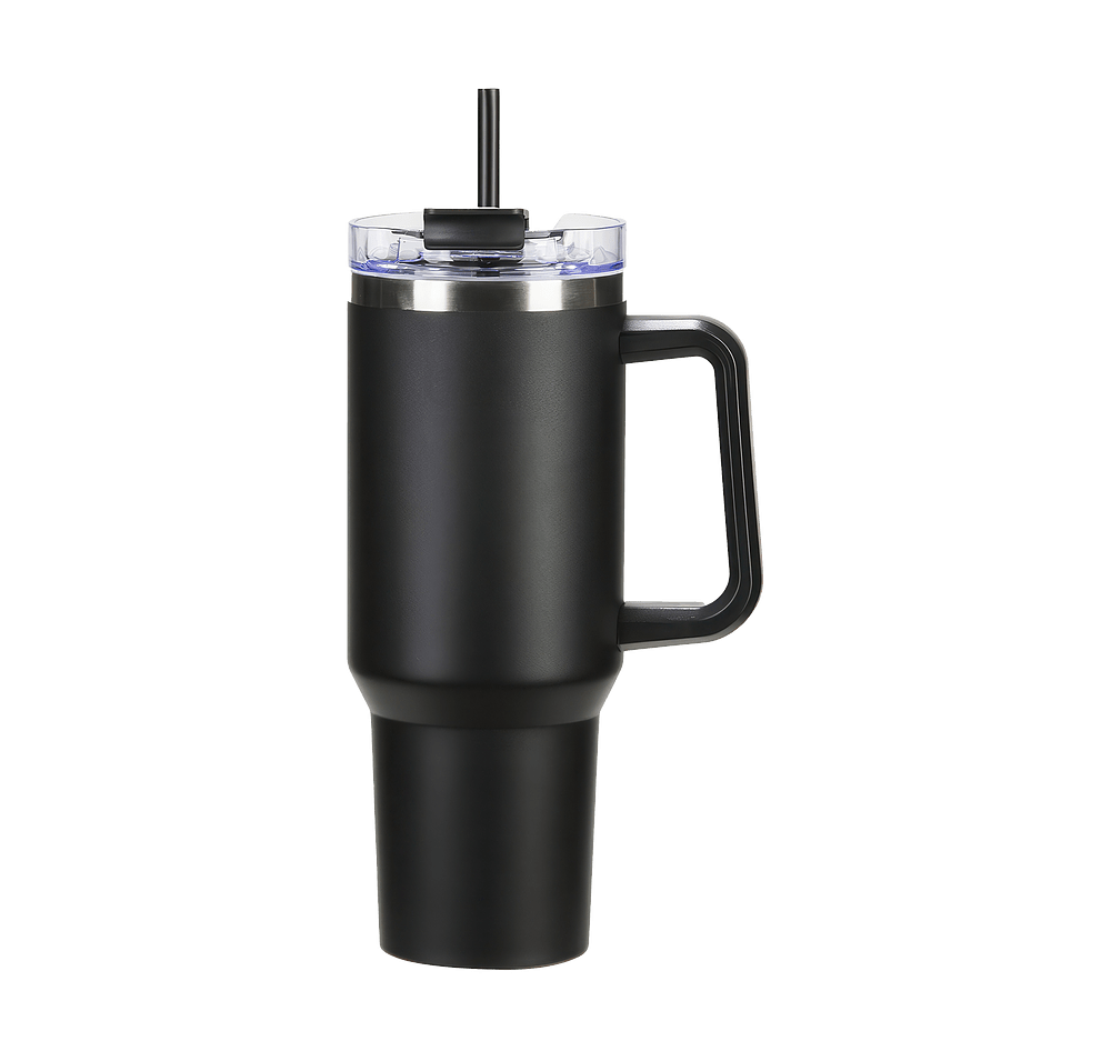 40 oz. Maverick Stainless Steel Insulated Tumbler with Straw-default