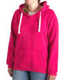 J. America Women's V-Neck Pullover Hoodie