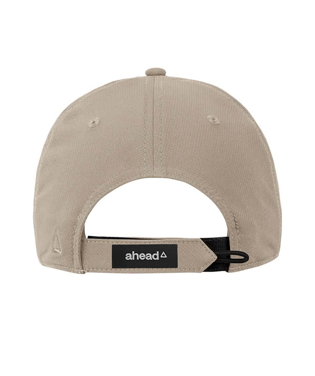 Ahead Frio Performance Baseball Hat- Rectangle Patch - Printed