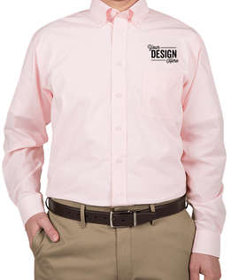 Devon & Jones Gingham Dress Shirt - Color: Pink