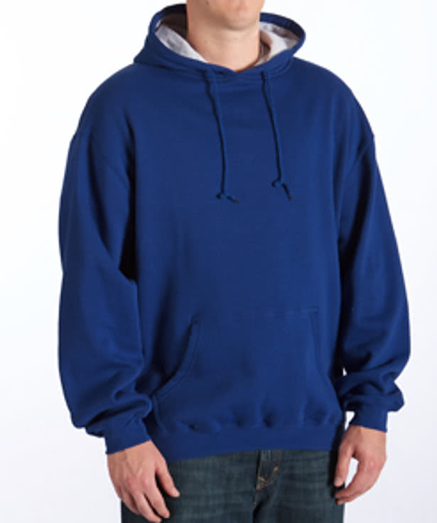 Sport-Tek Contrast Hooded Sweatshirt