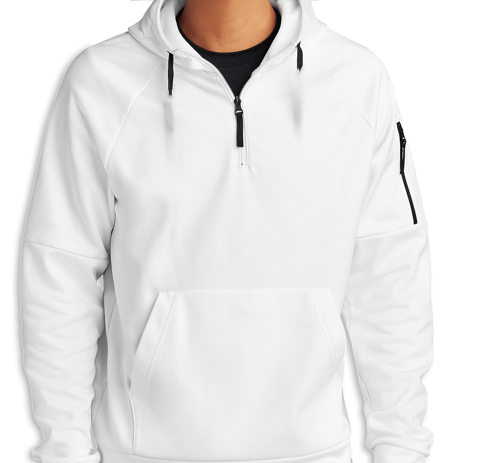 nike quarter zip with hood