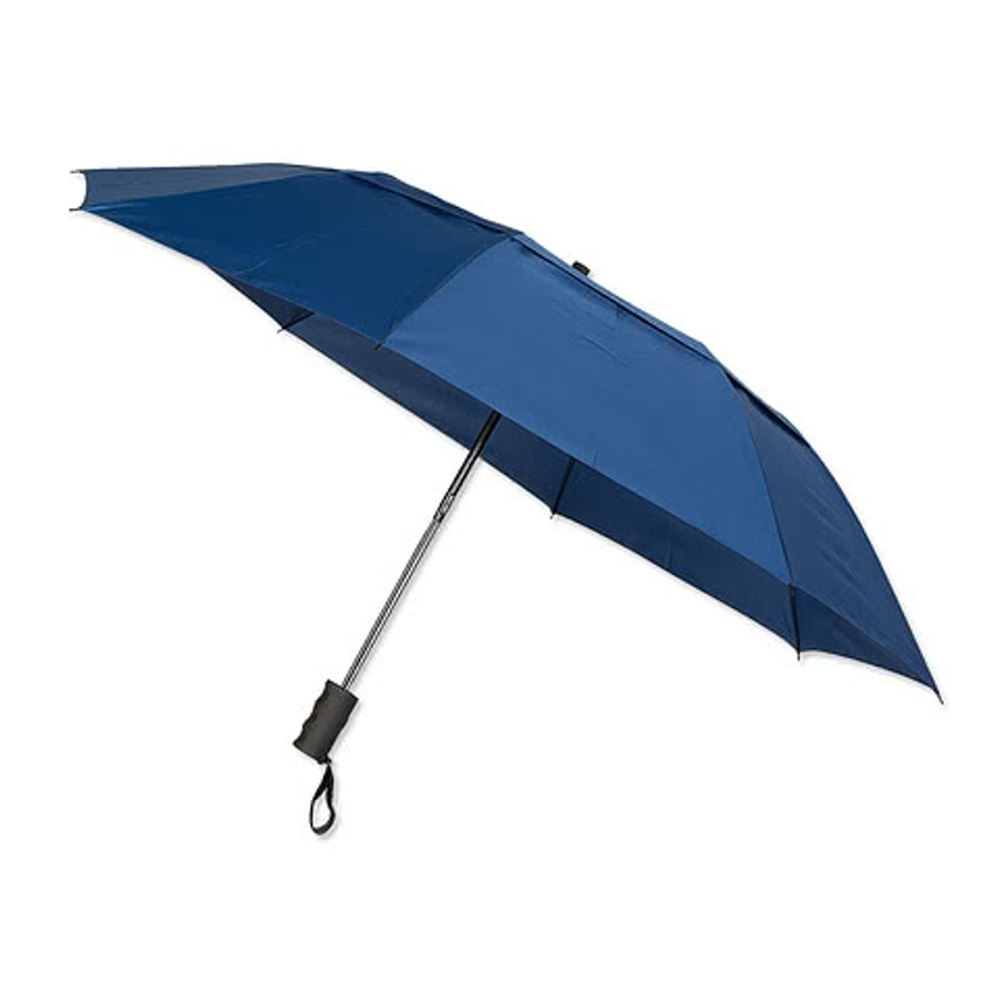 44" Arc Auto Open Vented Umbrella in Black