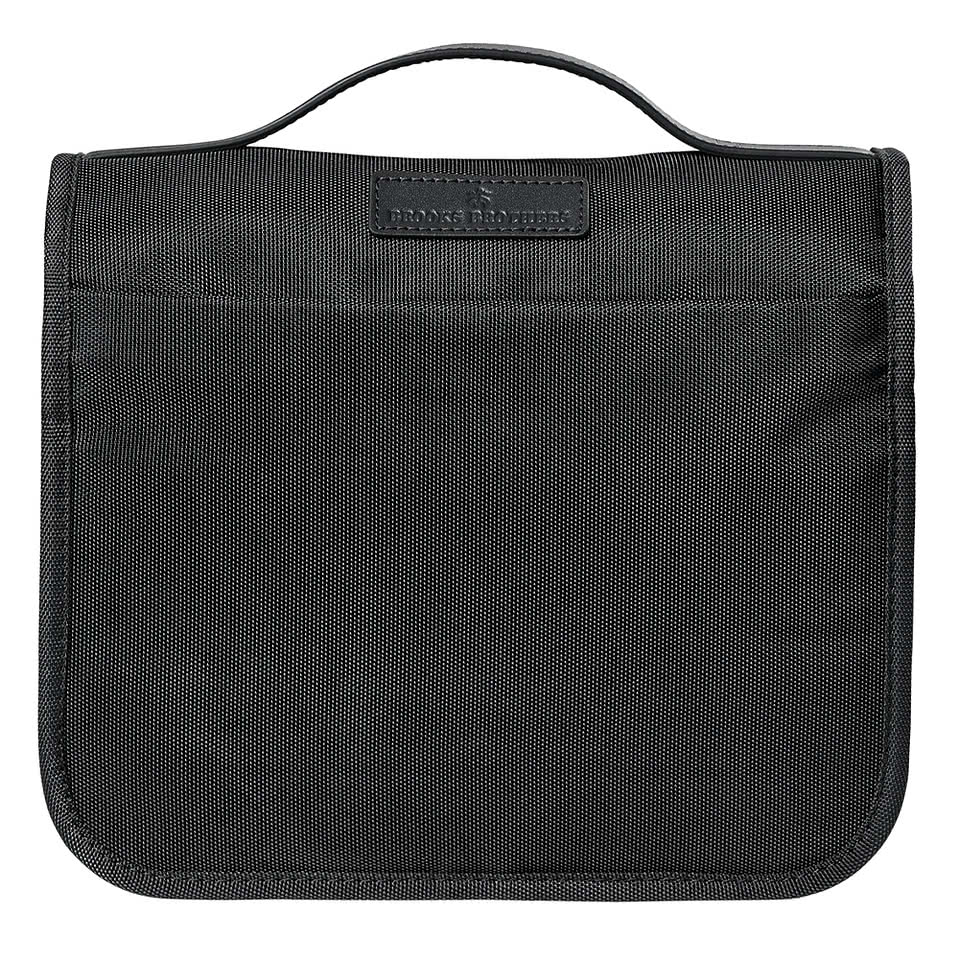 Brooks Brothers Oxford Hanging Travel Pouch