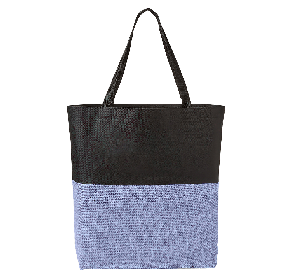 Twill Laptop Tote Bag-default