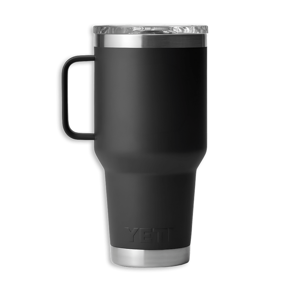 YETI Laser Engraved 30 oz. Rambler Insulated Travel Mug with Stronghold Lid-default