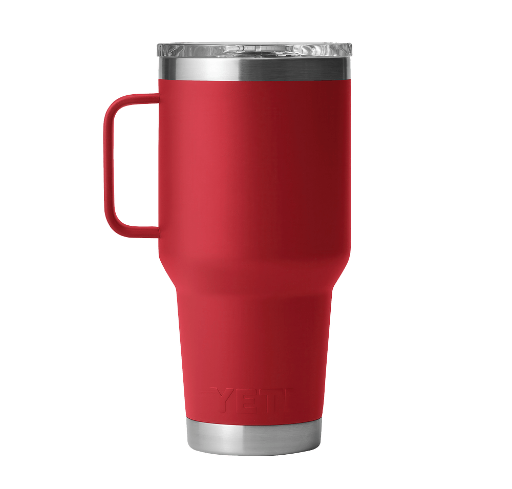 YETI Laser Engraved 30 oz. Rambler Insulated Travel Mug with Stronghold Lid-default