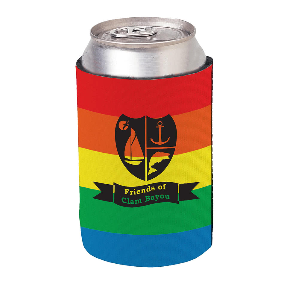 Rainbow Kan-Tastic Collapsible Can Cooler