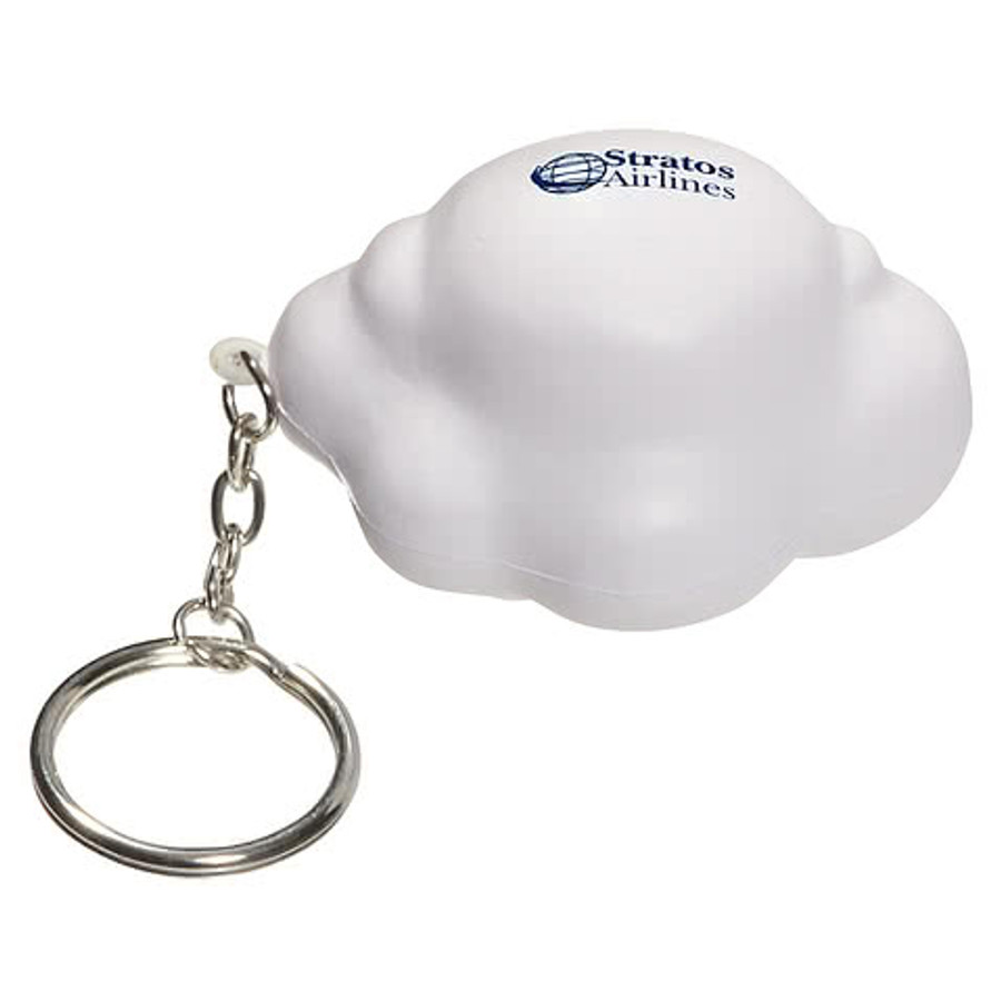 Cloud Stress Reliever Keychain