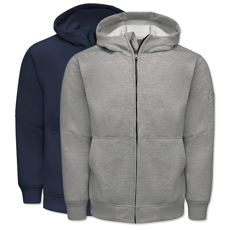 Red Kap Work Performance Zip Hoodie - Printed