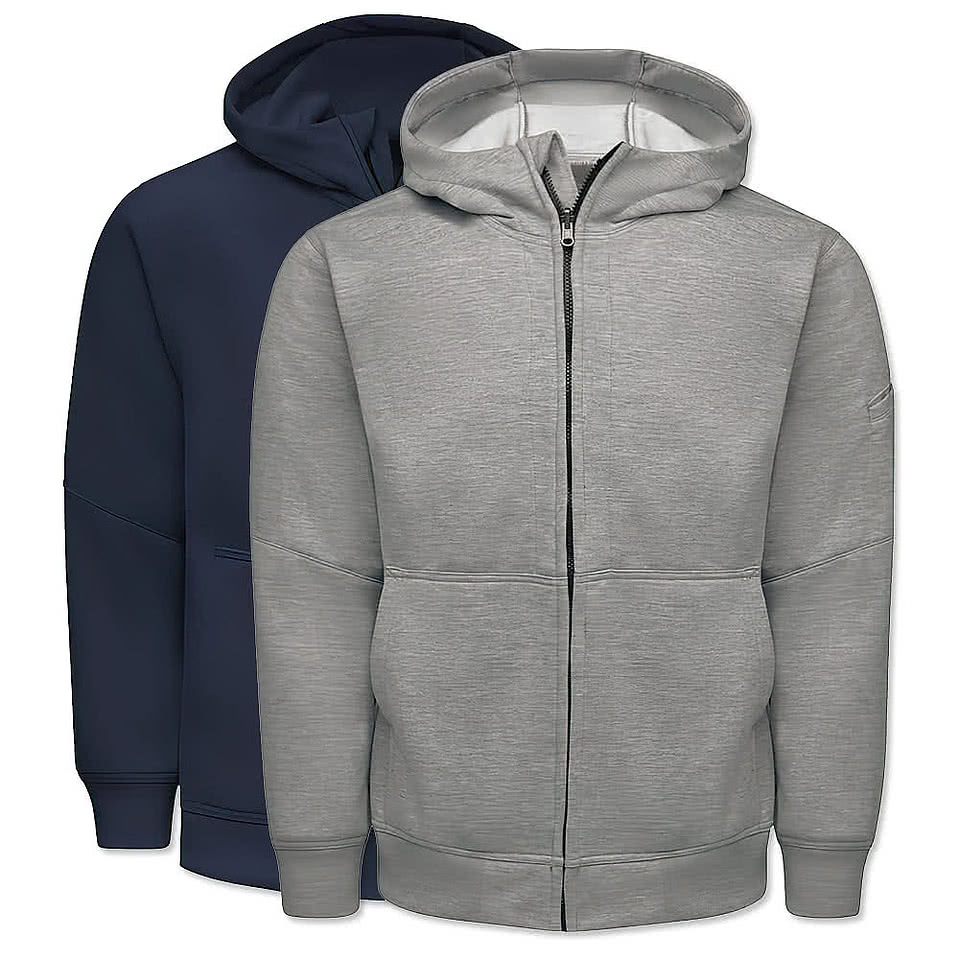 Red Kap Work Performance Zip Hoodie - Embroidered