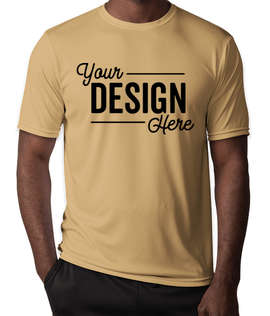 A4 Promotional Performance Shirt - Color: Vegas Gold