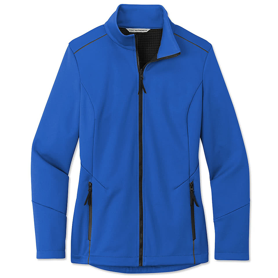 Port Authority Women's Collective Tech Soft Shell Jacket - Printed