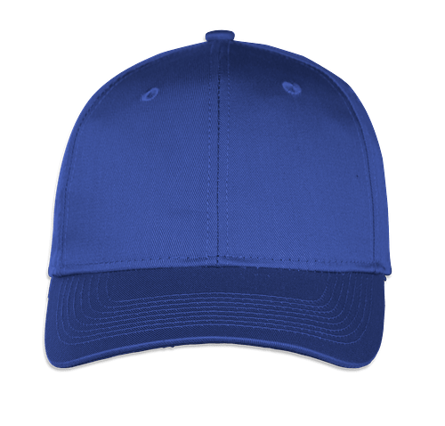 Port Authority Snapback Fine Twill Hat in Royal
