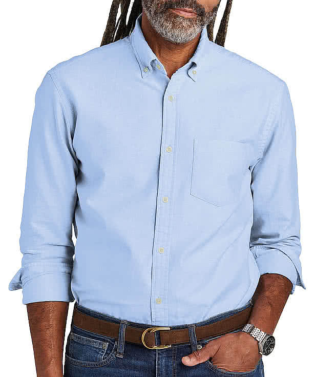 Custom Brooks Brothers Casual Oxford Long Sleeve Shirt