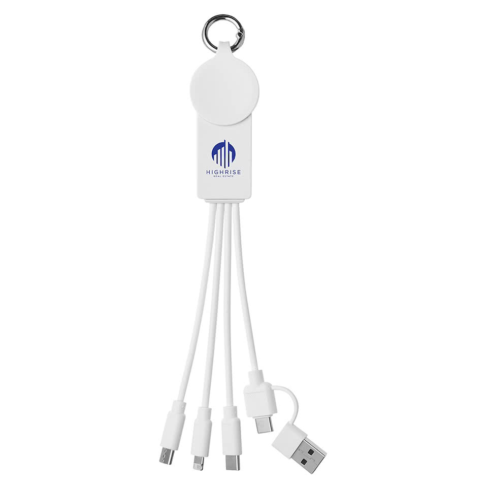 4-in-1 Recycled Charging Cable with Watch Charger
