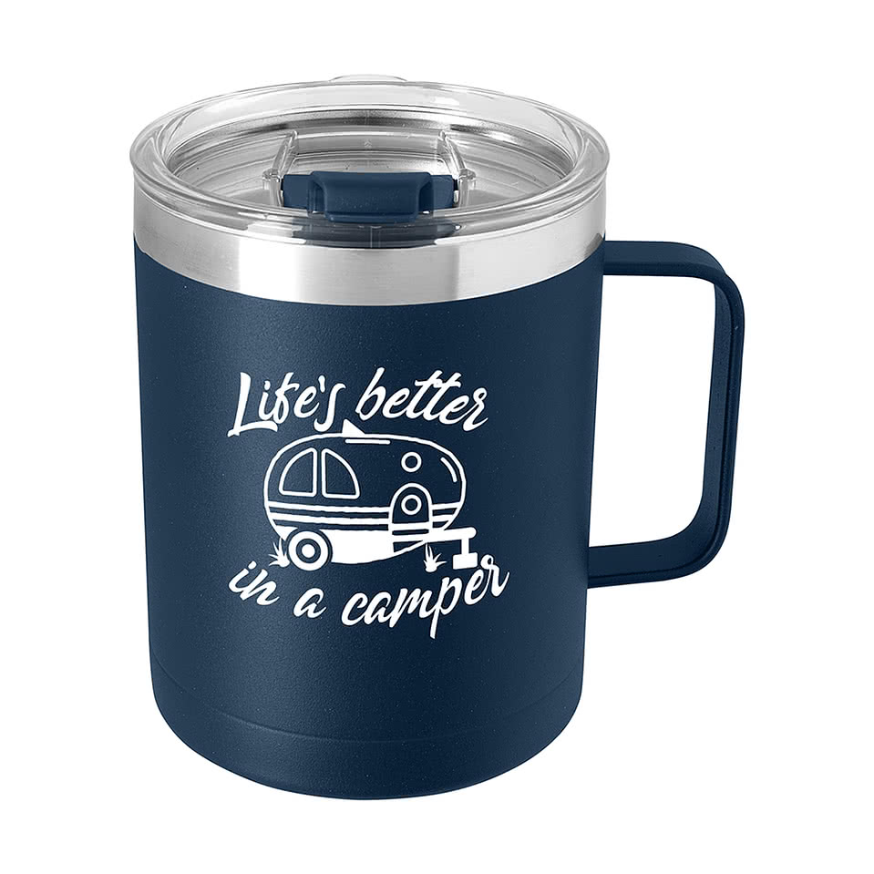 14 oz. Viking Collection Stainless Steel Camp Mug
