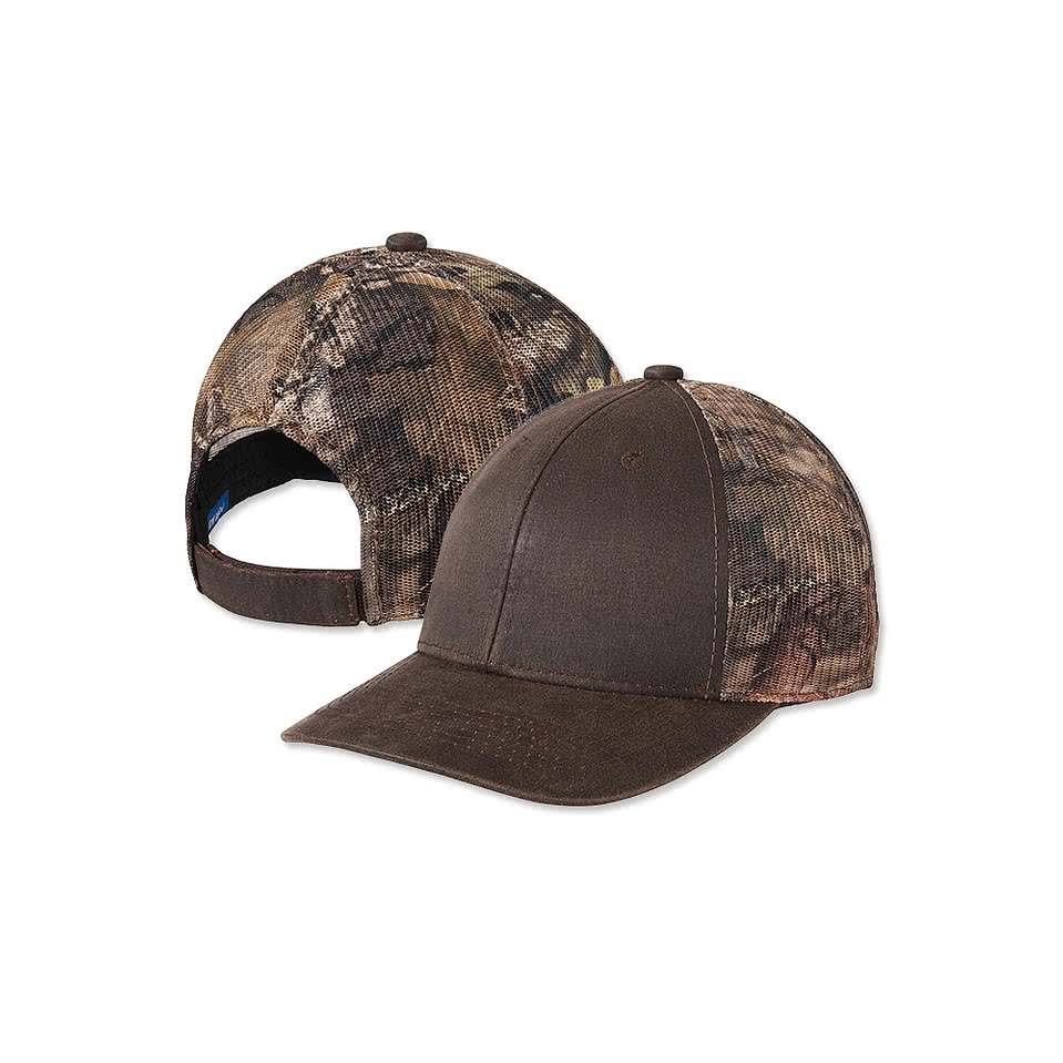 Port Authority Pigment Dyed Camo Trucker Hat
