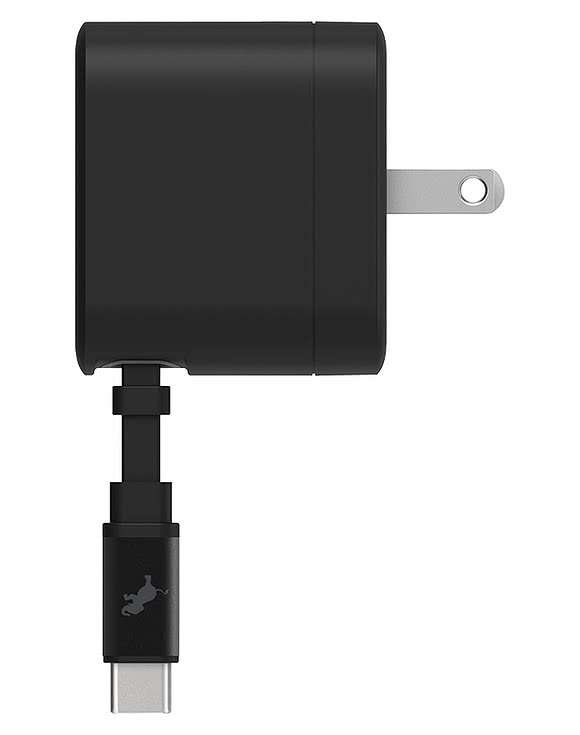 Nimble Wally Stretch 35W Wall Charger with Retractable Cable