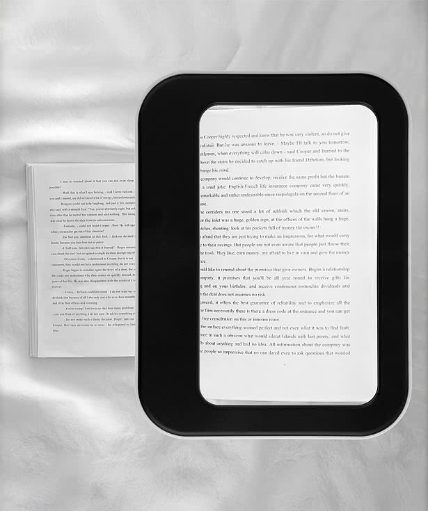 Full Color Page Magnifier with Lights